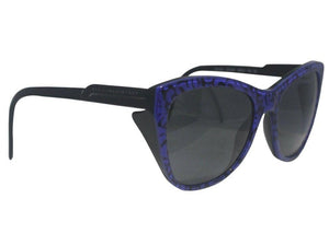 4031 Royal Blue/Black Cateye sunglasses