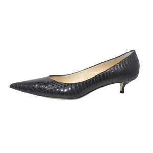 Jimmy Choo | Amelia Black Python Sz 11.5/41.5