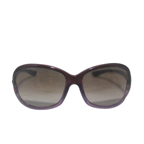Purple Oversize Gradient Sunglasses LF 4086685
