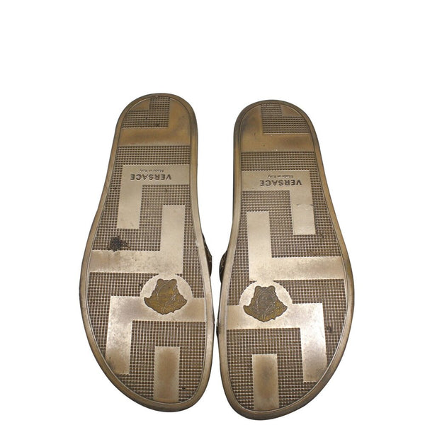 Versace | Men's Medusa head-embossed slides Sz 12