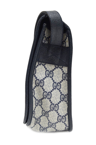 Gucci | Vintage Navy and Red Stripe Messenger Crossbody Bag