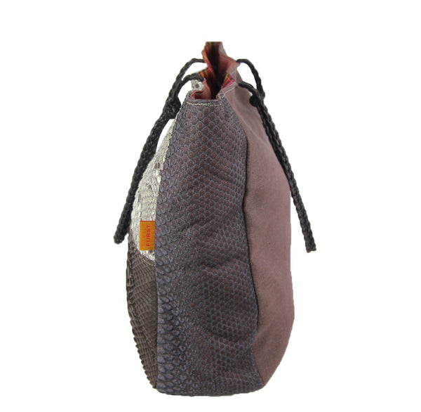 Python color block Weekender / Tote