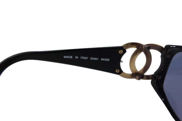 Chanel | Black CC Logo Sunglasses 02461