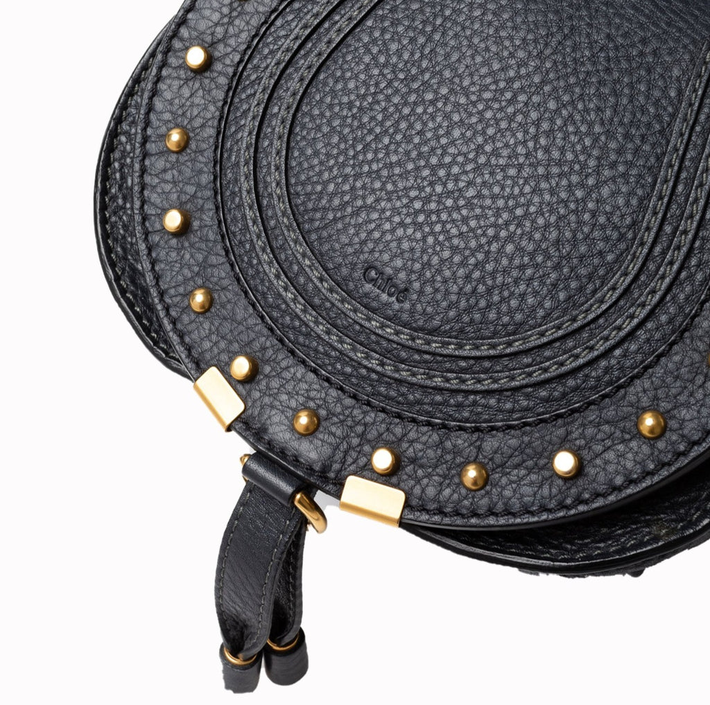 Chloé  Mini Marcie Leather Saddle Bag – Baggio Consignment