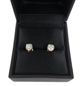 Diamond Stud Earrings / 2.3 carat each