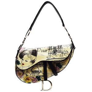 Christian Dior | Vintage Paris 50's Saddle Bag