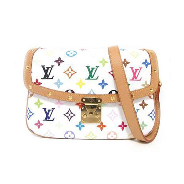 Louis Vuitton | Sologne Multicolored Monogram on White Crossbody Bag