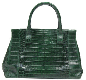 Nancy Gonzalez | Kelly Green Croc Handbag