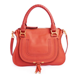 Chloè | Coral 'Medium Marcie' Leather Satchel