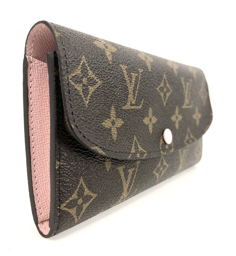 Louis Vuitton Emilie Wallet, Pink, One Size