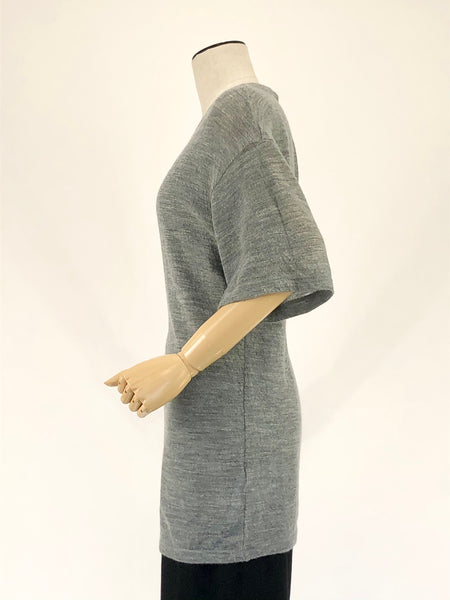 Grey Knit Top | Size M