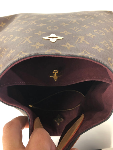 Flower Monogram Hobo