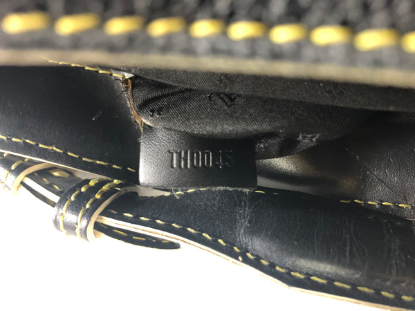 L'Impetueux Suhali Black Goat Leather Shoulder Bag