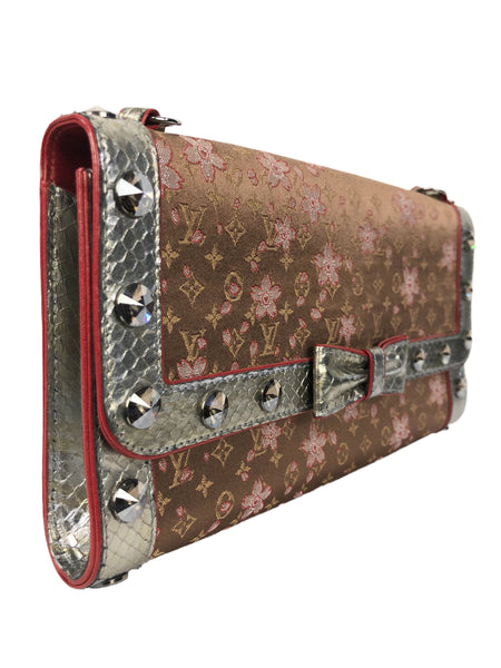Murakami Cherry Baguette Shoulder Bag