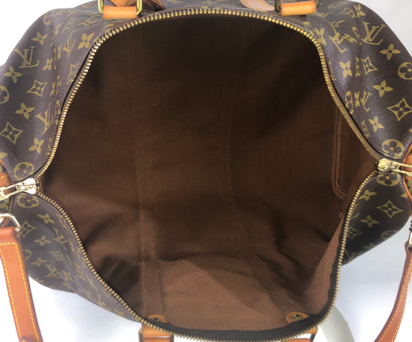 Keepall Bandouliere 50 Monogram Canvas Duffle Bag