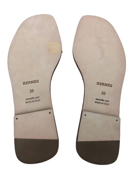 Oran Sandal White | Size US 7.5 - EU 38