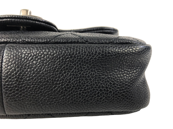 Caviar Quilted Leather Rectangular Mini Flap Bag