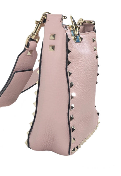Mini Rockstud Flip-Lock Messenger Bag