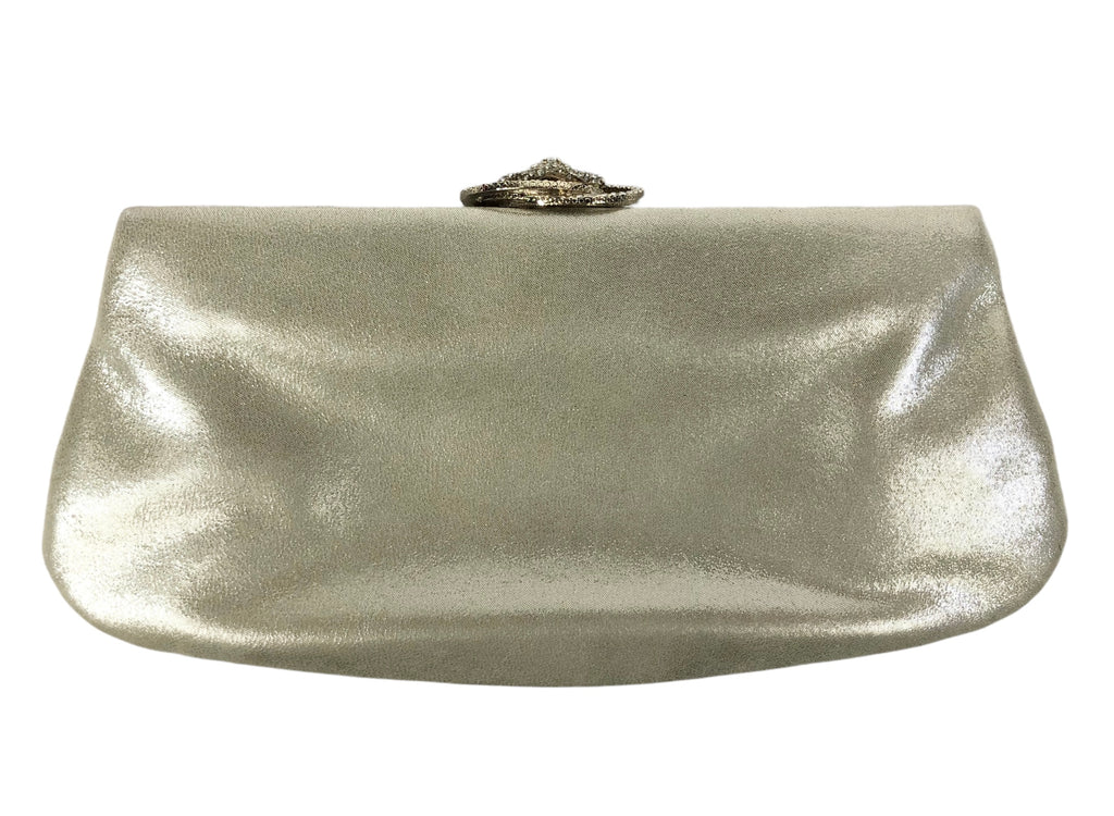 1950s Silver Rhinestone Clutch – Cats Like Us