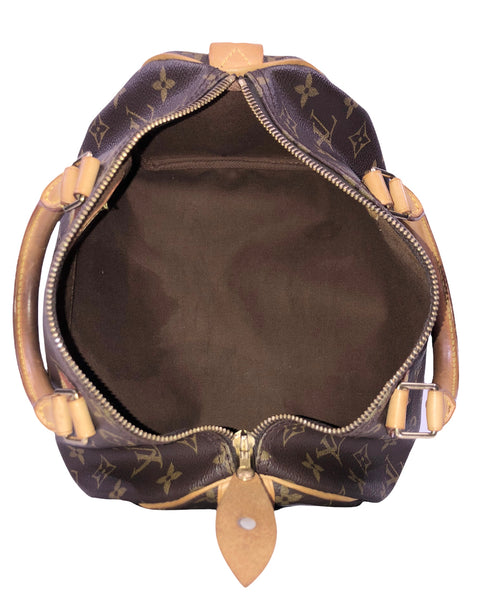 Speedy 30 Monogram Canvas Top Handle Bag
