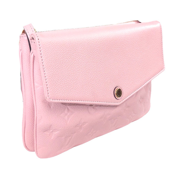 Twice Bag Empreinte Monogram in Rose Ballerine