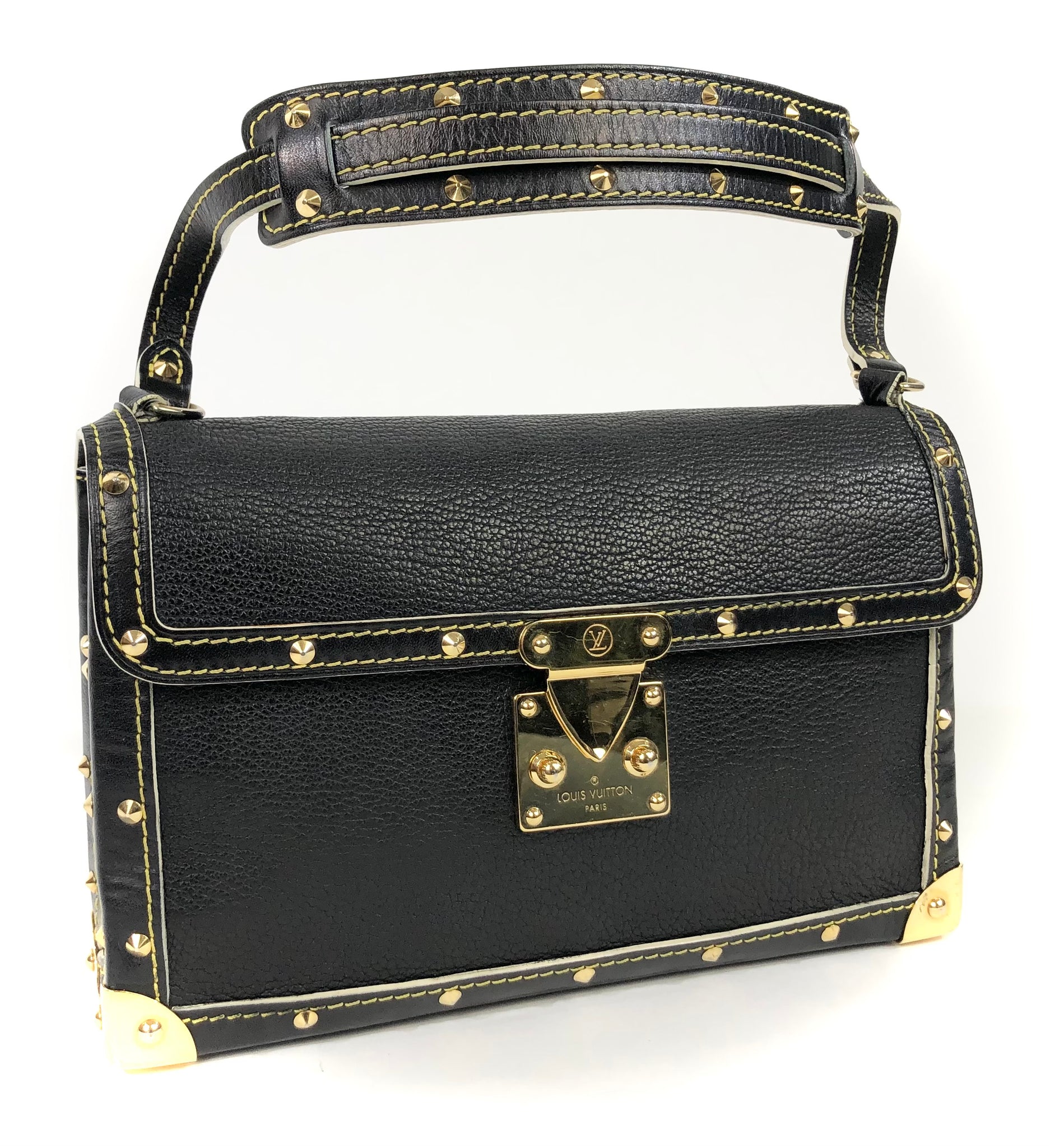 Suhali L'Aimable PM Black Leather Handbag – Baggio Consignment