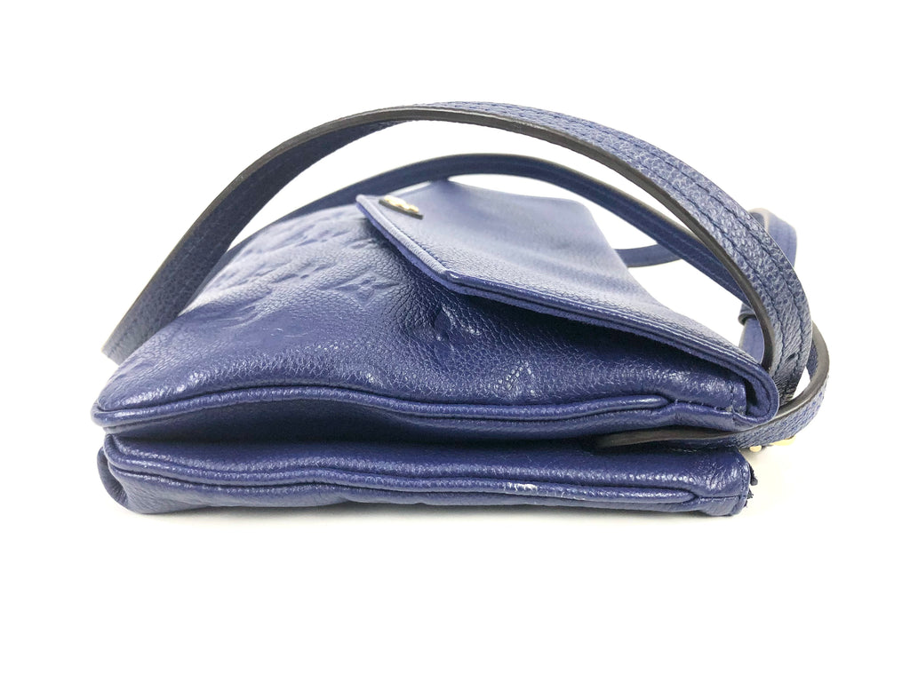 Louis Vuitton Twice Handbag Monogram Empreinte Leather