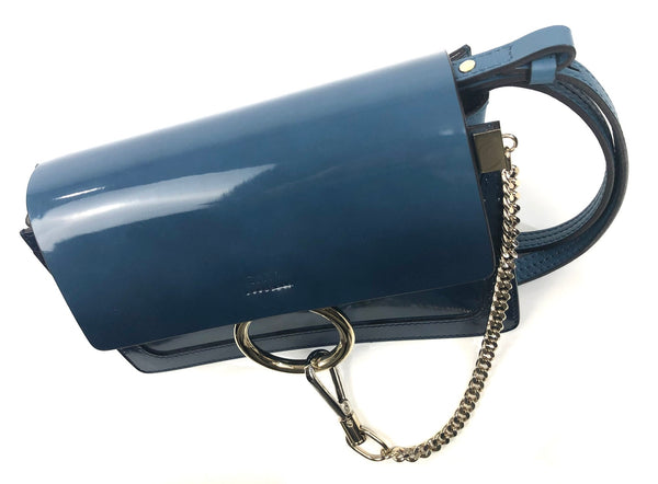 Faye Teal Small Shoulder Bag - Crossbody