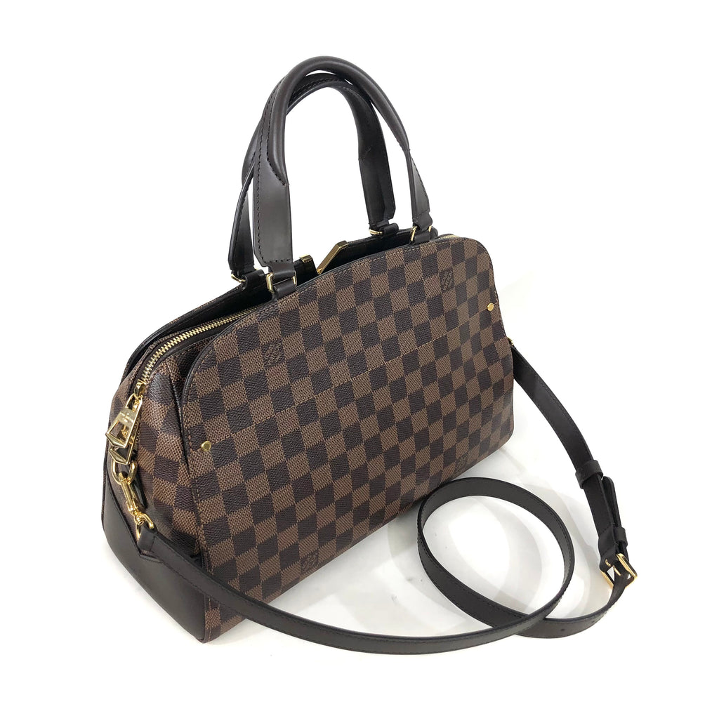 LOUIS VUITTON Kensington Bowling Damier Ebene Bag