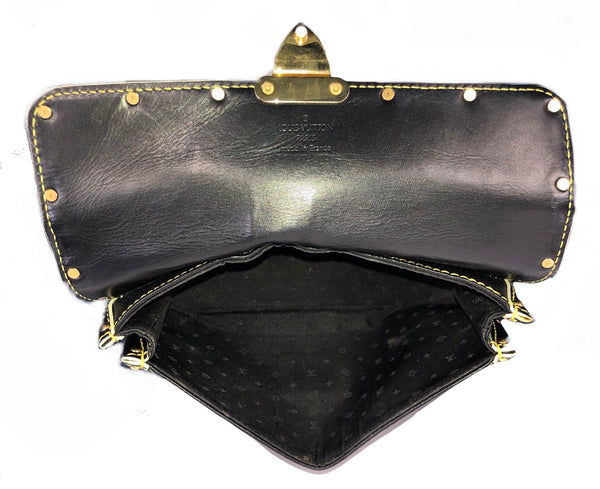 Suhali L'Aimable PM Black Leather Handbag