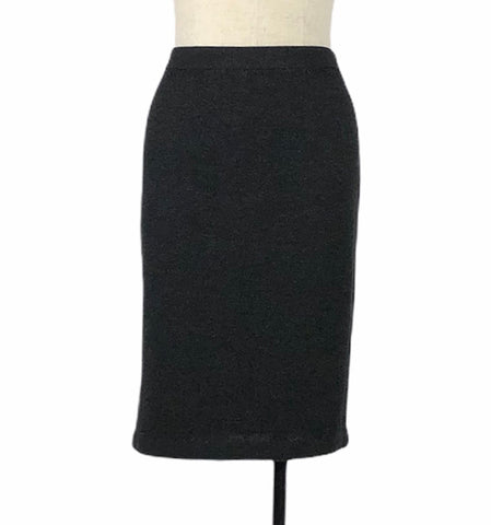 Charcoal Knit Skirt | Size 10