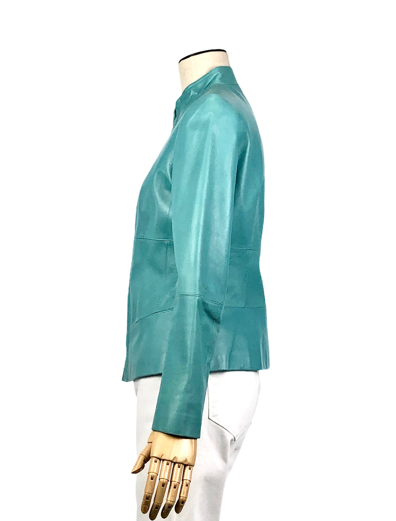 Lafayette 148 online lambskin leather jacket