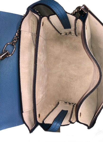 Faye Teal Small Shoulder Bag - Crossbody
