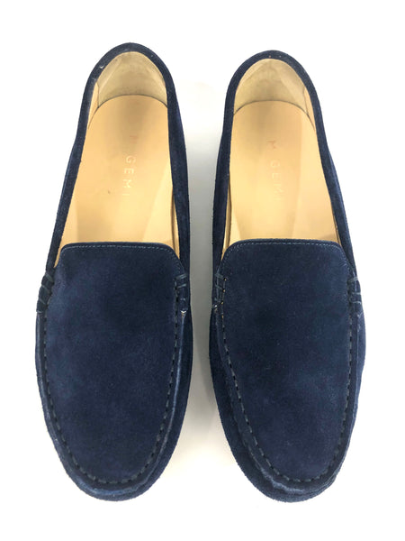 Felize Navy Suede Loafer Driving Shoes | US 8 - EU 38.5