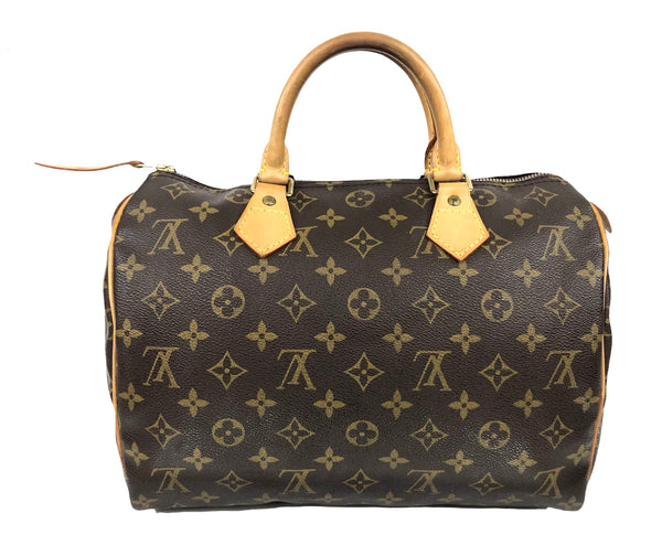 Speedy 30 Monogram Canvas Top Handle Bag