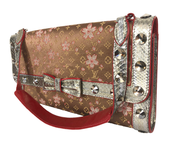 Murakami Cherry Baguette Shoulder Bag
