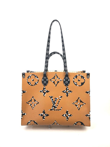 ONTHEGO GM Jungle Reverse Giant Monogram Tote