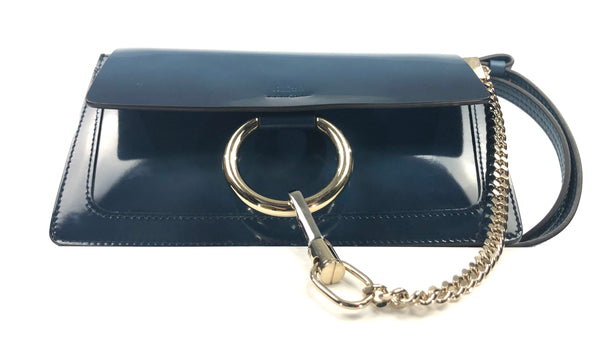 Faye Teal Small Shoulder Bag - Crossbody