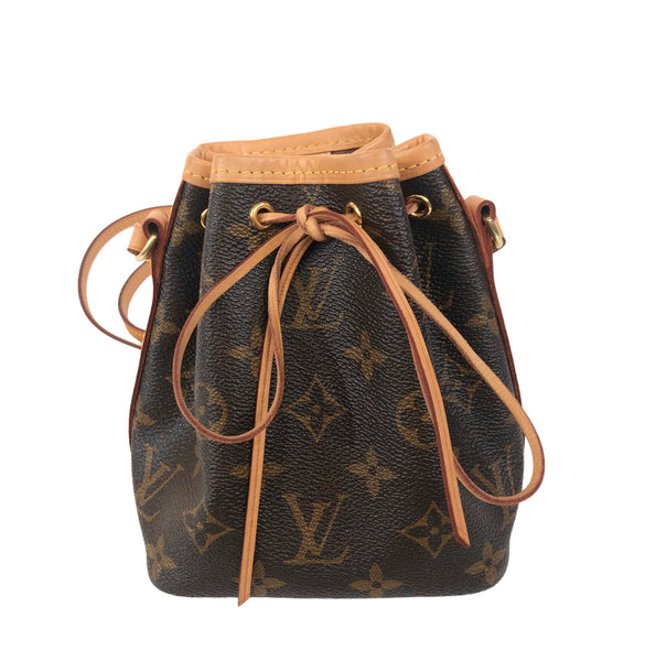 Nano Noe Monogram Crossbody Bag