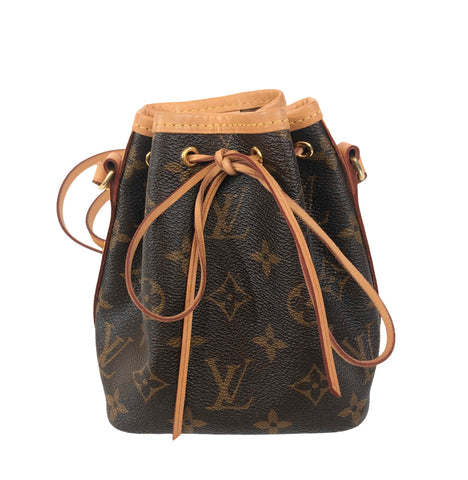 Nano Noe Monogram Crossbody Bag