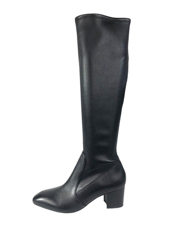Yuliana Lambskin Zip Knee Boots | Size US 10.5 - SP 11
