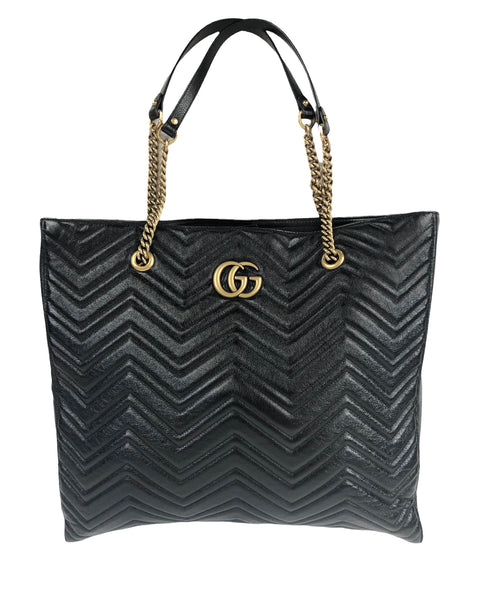 GG Marmont Matelassé Large Tote