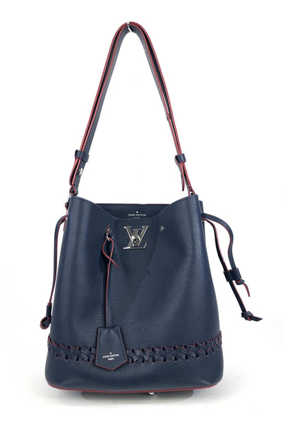 Braided Marine Rouge Bucket Bag