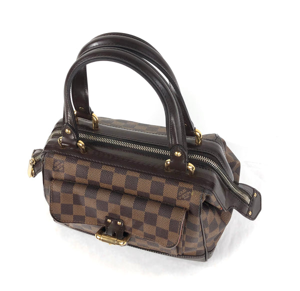Knightsbridge Damier Ebene Handbag Satchel