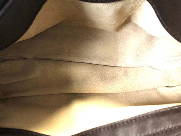 Brown Fondente Small Intrecciato Adjustable Shoulder Bag