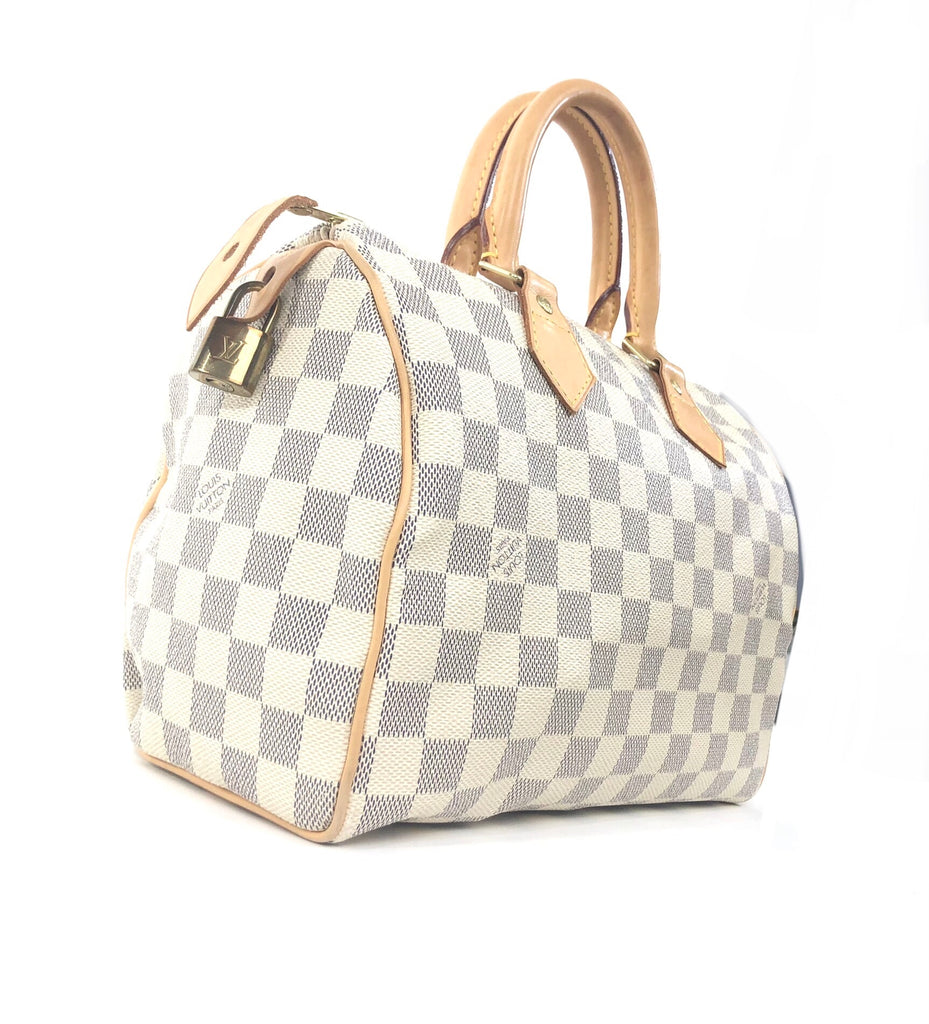 Speedy 25 Damier Azur Handbag – Baggio Consignment