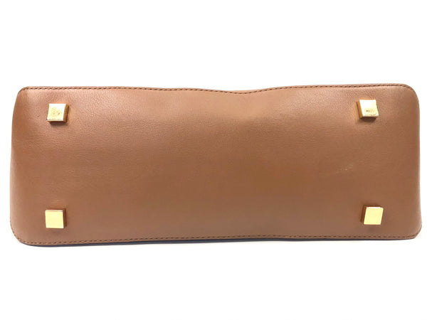 Cognac Harlow Shoulder Bag/Shopper Tote/Hobo