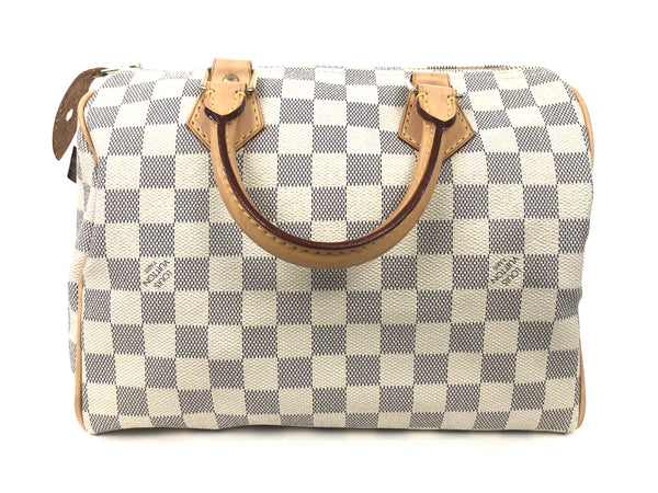 Speedy 25 Damier Azur Handbag – Baggio Consignment
