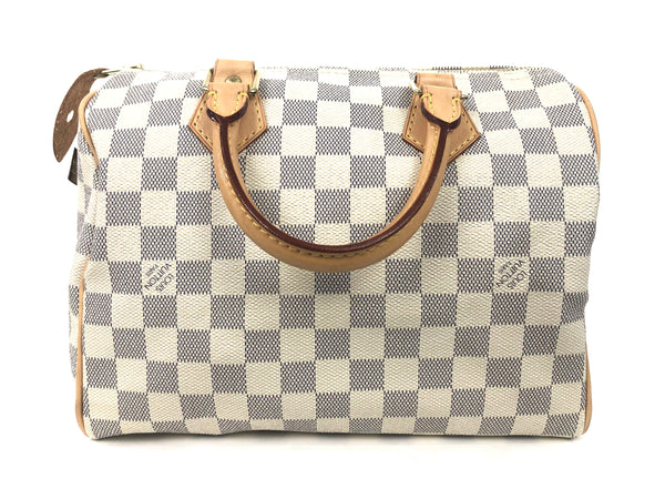 Speedy 25 Damier Azur Handbag