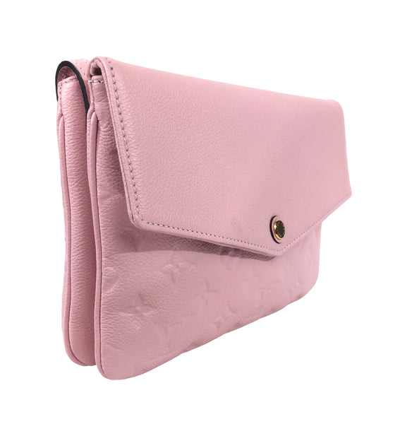 Twice Bag Empreinte Monogram in Rose Ballerine